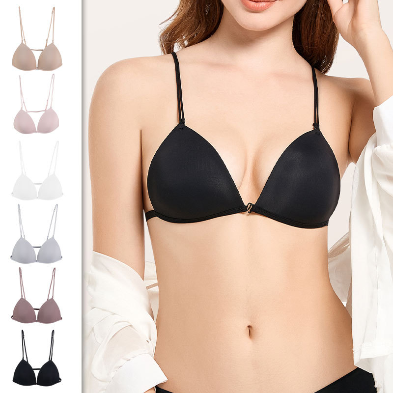 Seamless Underwear Women - Wireless Push Up Bra for Small
