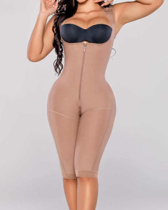 Shapewear Bodysuit Firm - Colombianas Fajas Powernet Girdle Verox Three