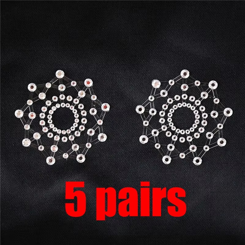 Pair Sexy Nipple Transparent S - Silicone Bra Adhesive ulasan dan harga