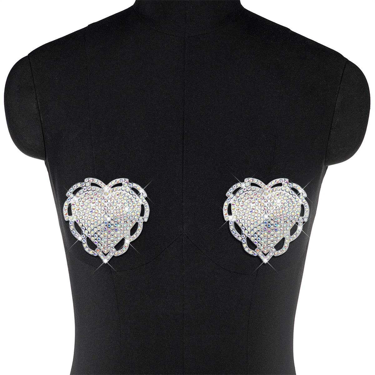 Sexy 1pair Love Heart Nipple C - Nipple Cover Pasties ulasan dan harga