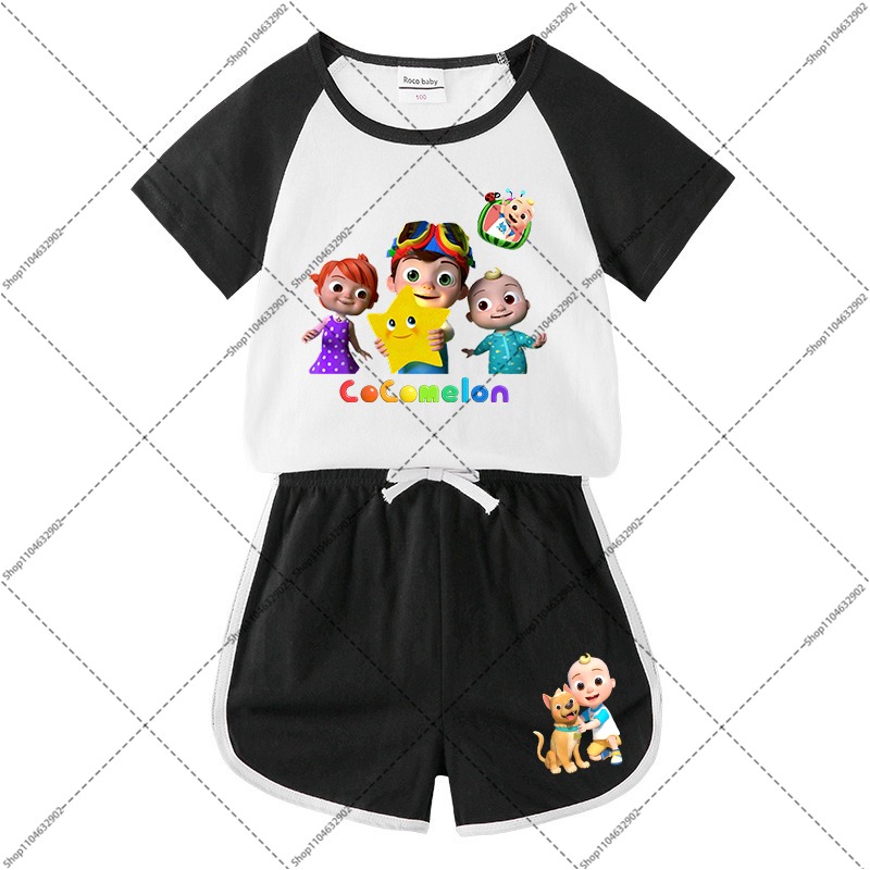2PCS Cocomelons Kids T-shirts  - Boyshort Underwear ulasan dan harga