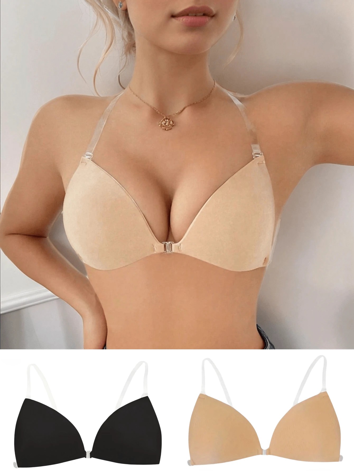 Sticky Bra for Women Backless  - Nipple Cover Pasties ulasan dan harga