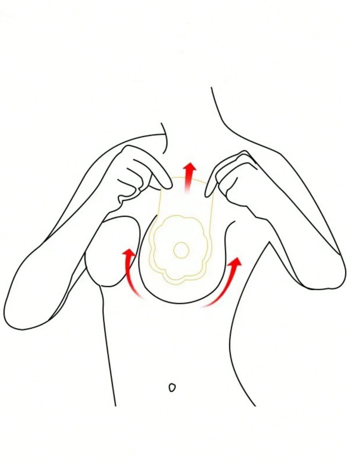 1pair Silicone Breast Lift Tap - Silicone Bra Adhesive ulasan dan harga