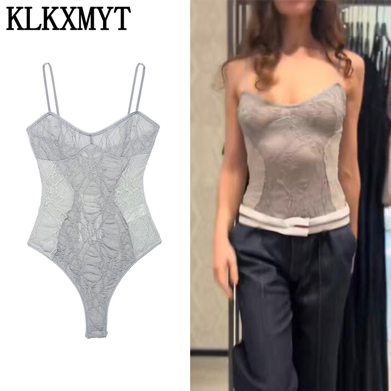 KLKXMYT Women Lace Patchwork B - Cami Top Lace ulasan dan harga