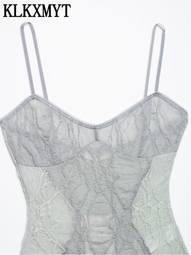 KLKXMYT Women Lace Patchwork B - Cami Top Lace ulasan dan harga