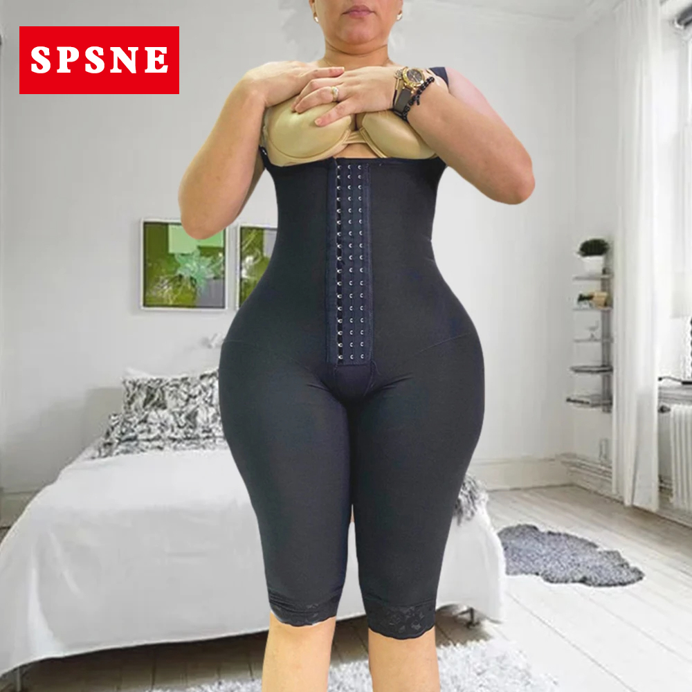 Postoperative liposuction Faja - Shapewear Bodysuit Firm ulasan dan harga