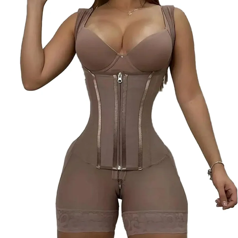 Body Shaper Women Colombian Fa - Shapewear Bodysuit Firm ulasan dan harga
