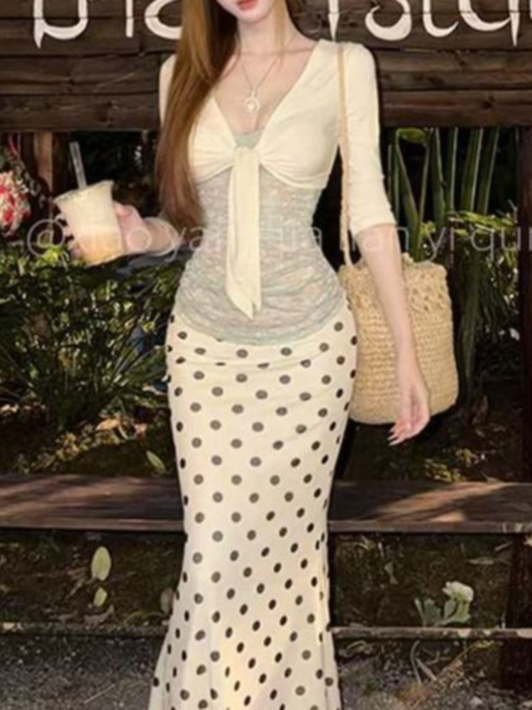Japanese Vintage 3-piece Set W - Cami Top Lace ulasan dan harga