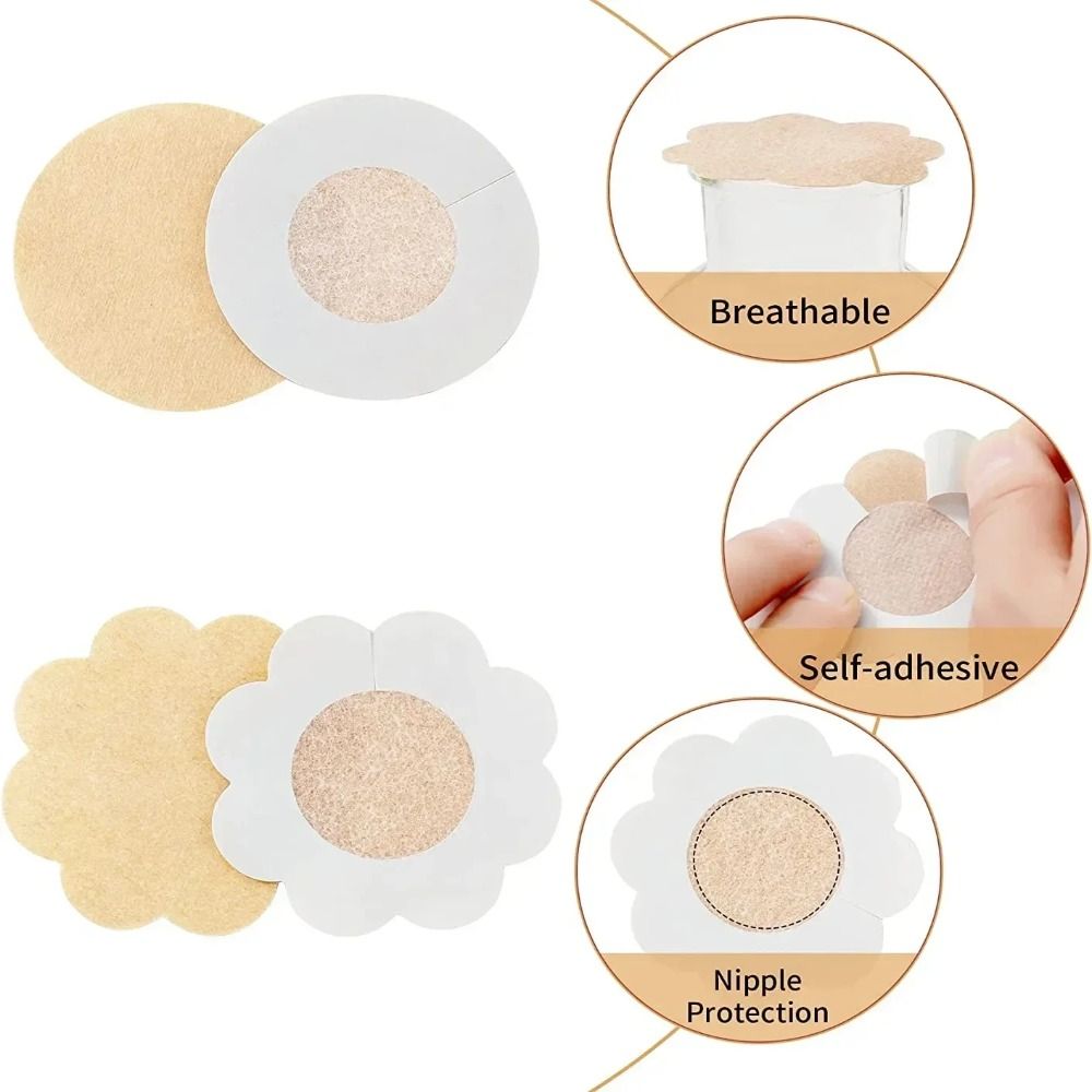 Non-woven Nipple Cover Sticker - Nipple Cover Pasties ulasan dan harga