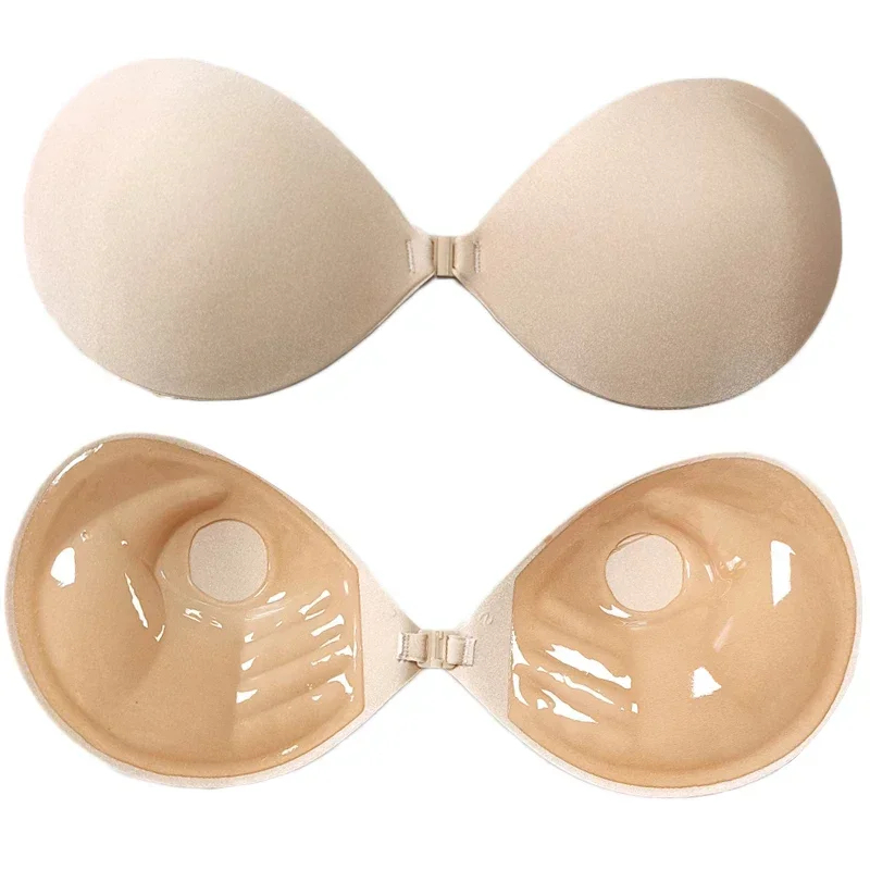 1/2PCS Palm Push Up Invisible  - Silicone Bra Adhesive ulasan dan harga
