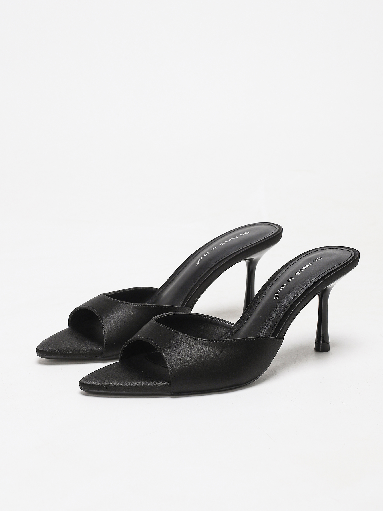 Women's Satin Pointed Toe Stil - Slip Dress Satin ulasan dan harga