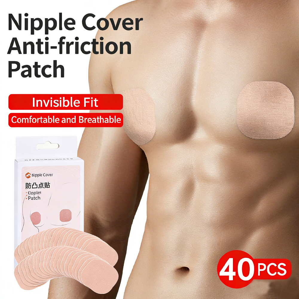 40PCS  Men's Nipple Covers, An - Nipple Cover Pasties ulasan dan harga