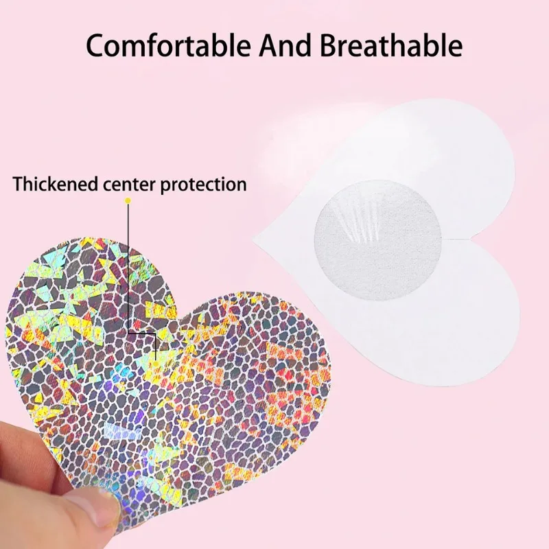 5 Pairs Glitters Pasties Nippl - Nipple Cover Pasties ulasan dan harga