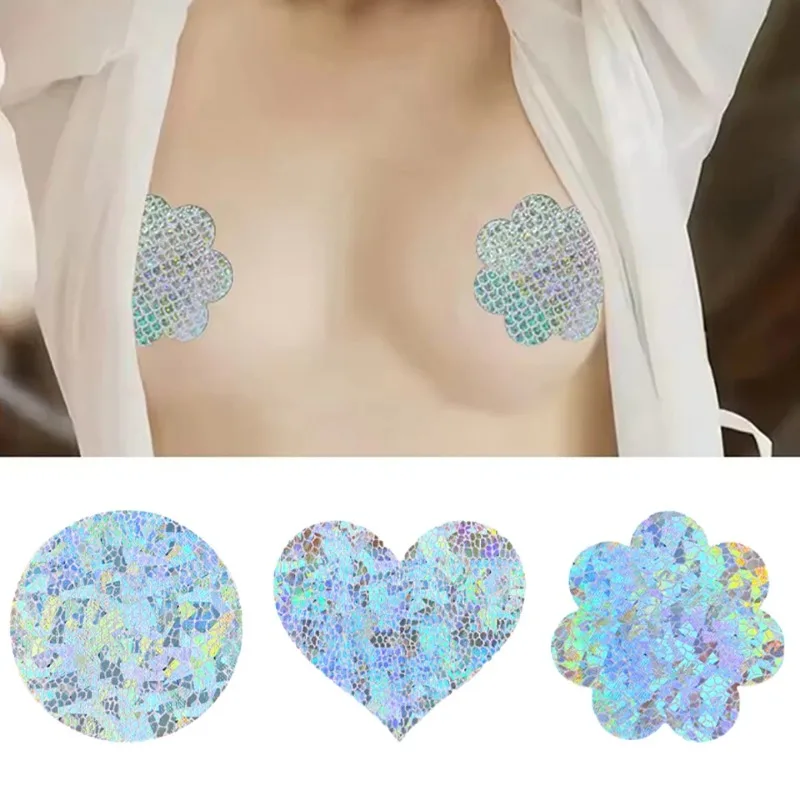 5 Pairs Glitters Pasties Nippl - Nipple Cover Pasties ulasan dan harga