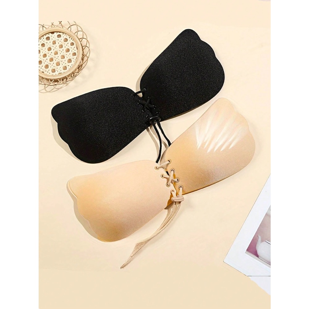 1/2pcs Wing-Shaped Adhesive Br - Strapless Bra Backless ulasan dan harga