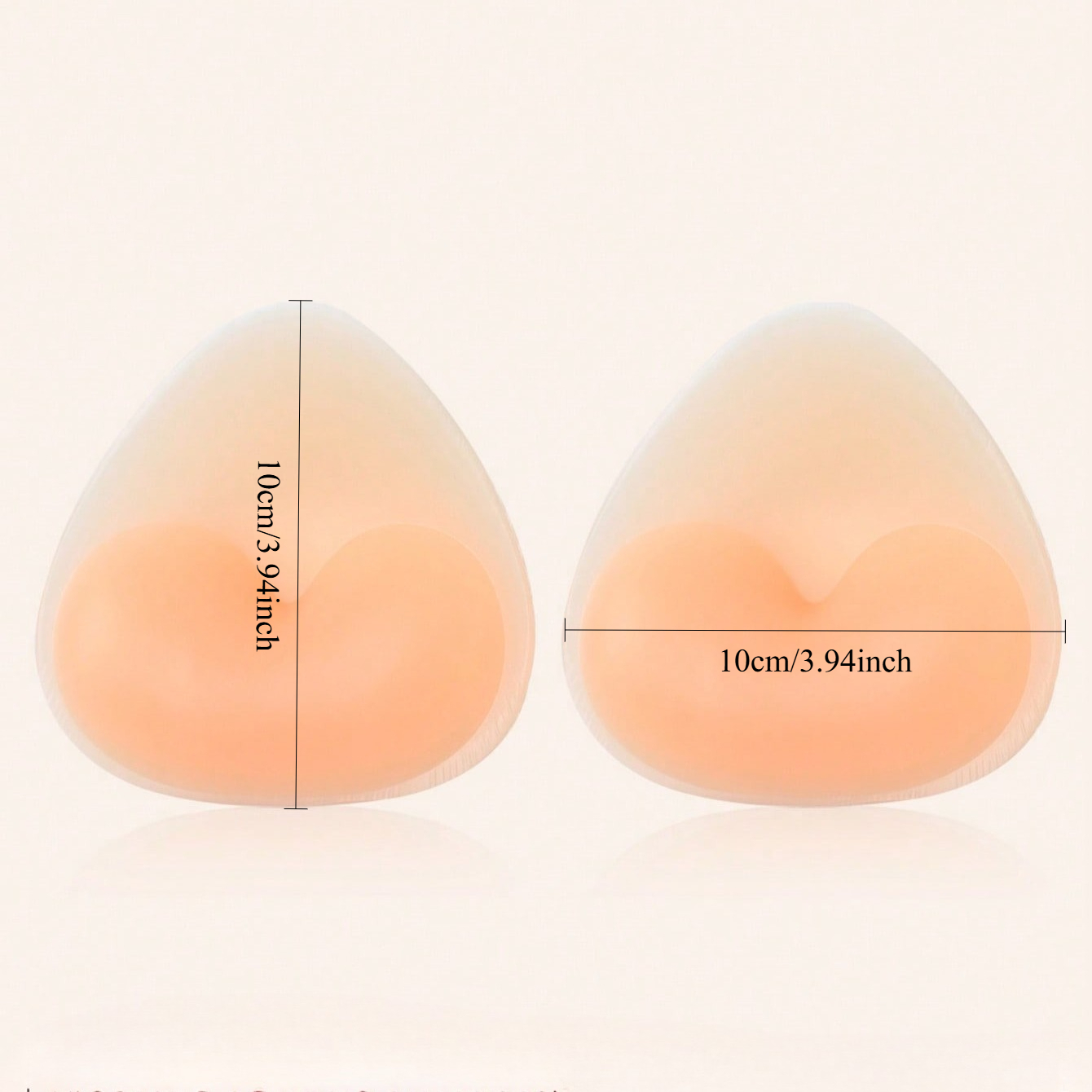 Silicone Bra Inserts, Triangle - Push Up Bra Padded ulasan dan harga