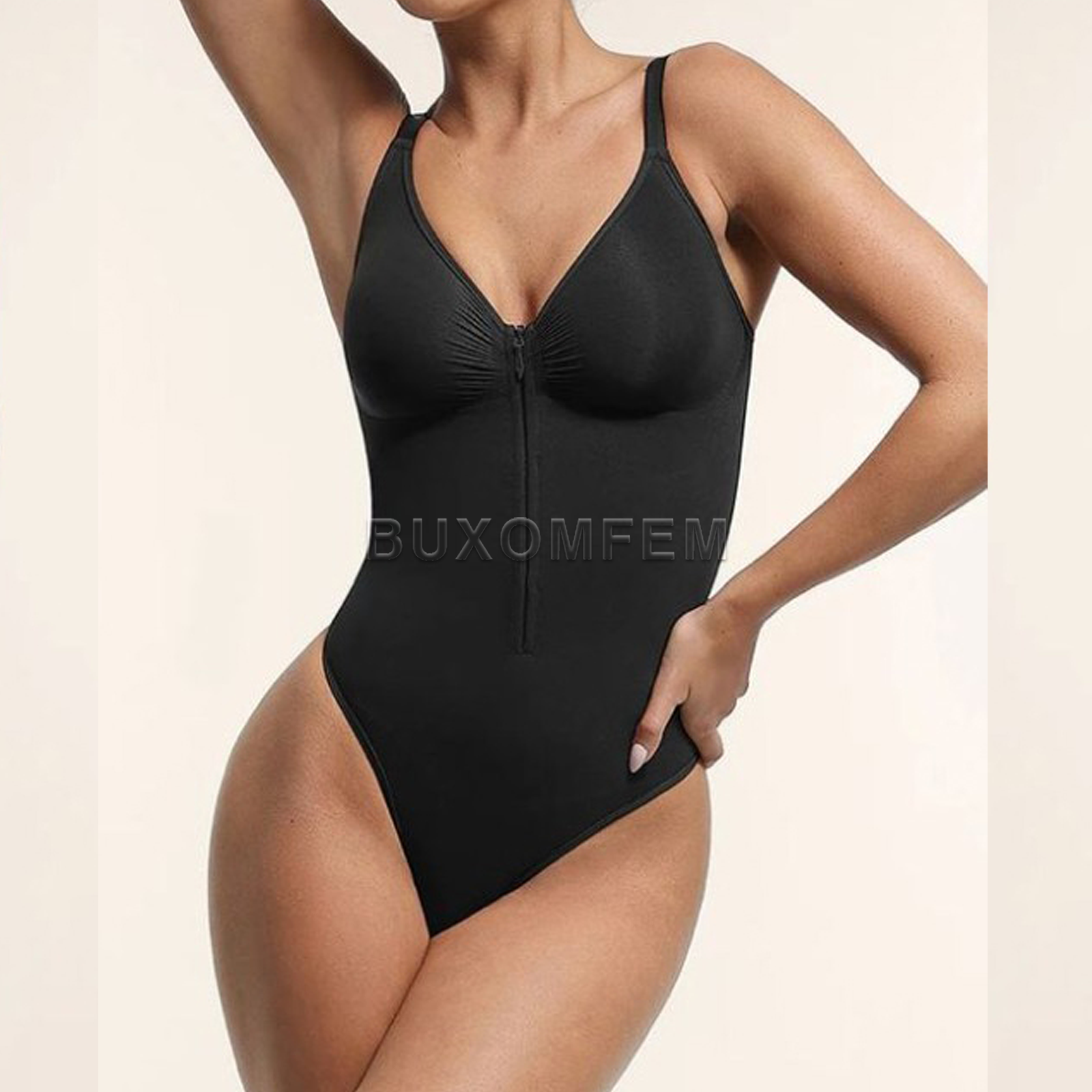 Women's Chest Hugging Sleevele - Shapewear Bodysuit Firm ulasan dan harga